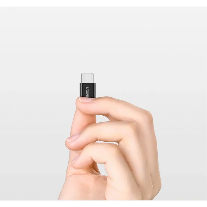 Ugreen adapter micro USB to USB Type C adapter black (30391) - USB adapters<<<HurtelXML