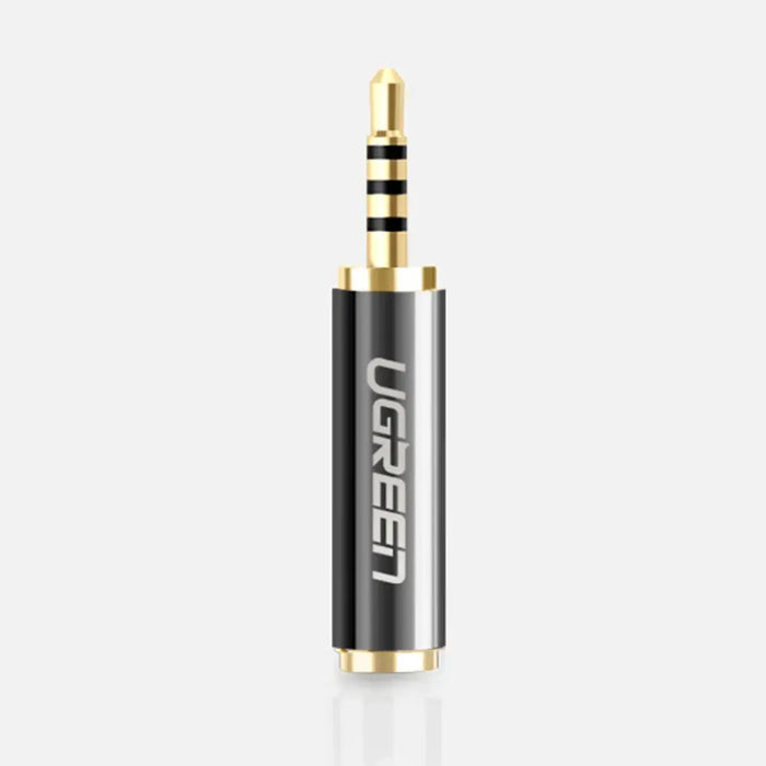 Ugreen audio adapter jack 2.5mm male to jack 3.5mm female black (20501) - Audio adapters<<<HurtelXML