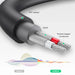 Ugreen audio adapter jack 3.5mm male to 2xRCA female cable 0.25m gray (AV109) - Audio cables<<<HurtelXML