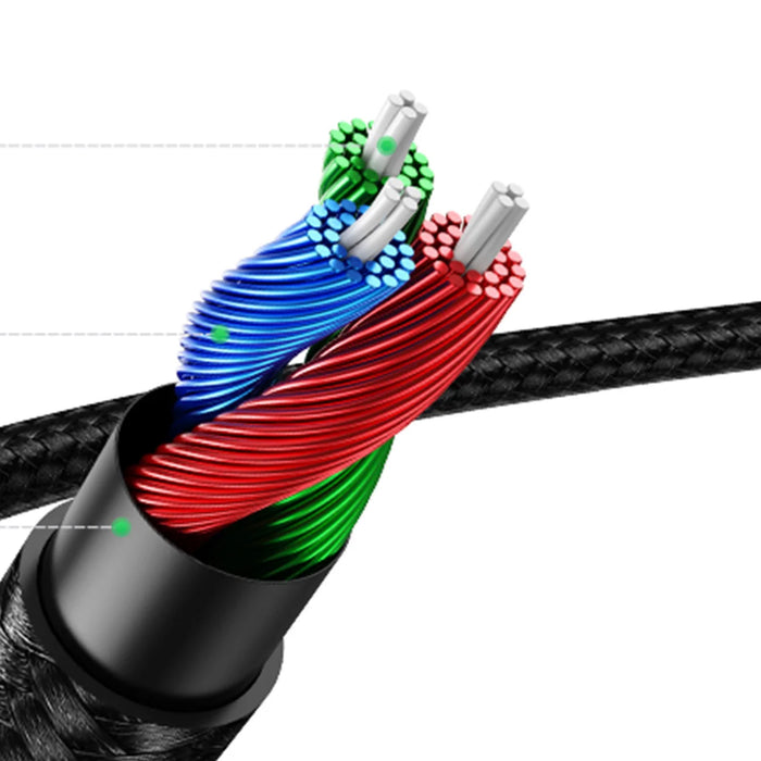 Ugreen audio cable AUX straight minijack 3.5 mm 1m black (AV112) - Audio cables<<<HurtelXML