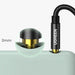 Ugreen audio cable AUX straight minijack 3.5 mm 1m black (AV112) - Audio cables<<<HurtelXML