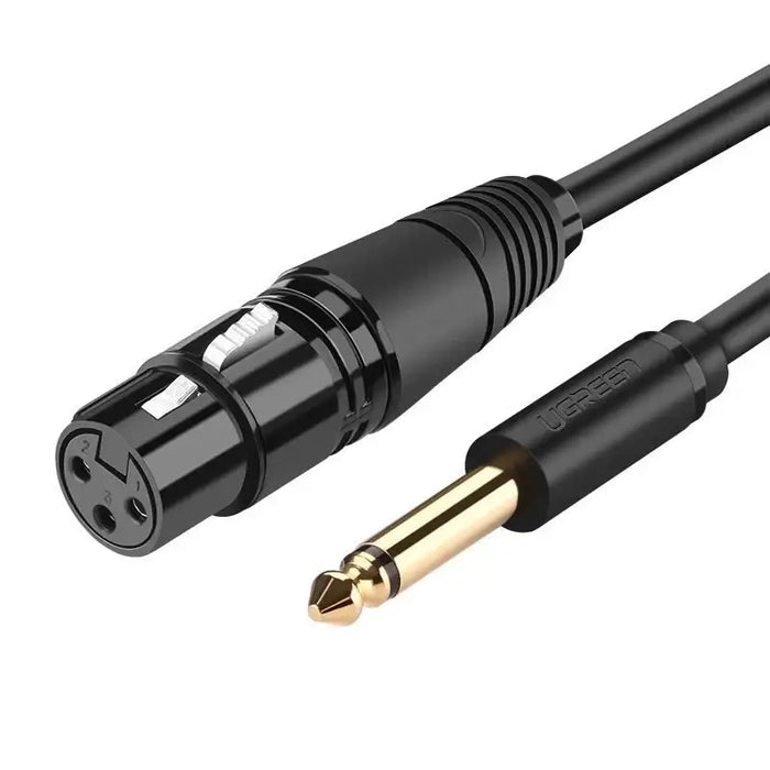 Ugreen audio cable Microphone cable to XLR microphone (female) - 6.35 mm jack (male) 3 m (AV131) - Audio