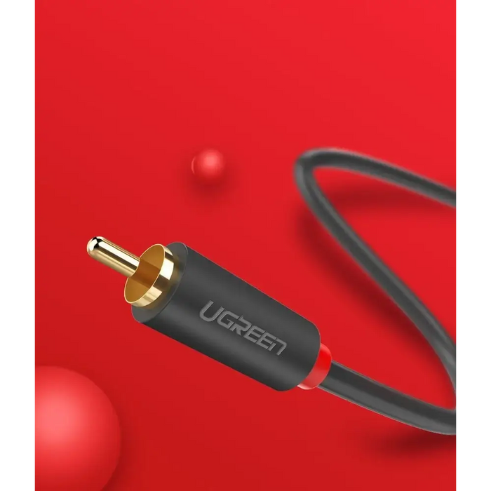 Ugreen AV104 10518 audio cable 2RCA (male) / 2RCA (male) 2m - gray - Audio cables<<<HurtelXML