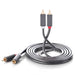 Ugreen AV104 10518 audio cable 2RCA (male) / 2RCA (male) 2m - gray - Audio cables<<<HurtelXML