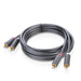 Ugreen AV104 10518 audio cable 2RCA (male) / 2RCA (male) 2m - gray - Audio cables<<<HurtelXML