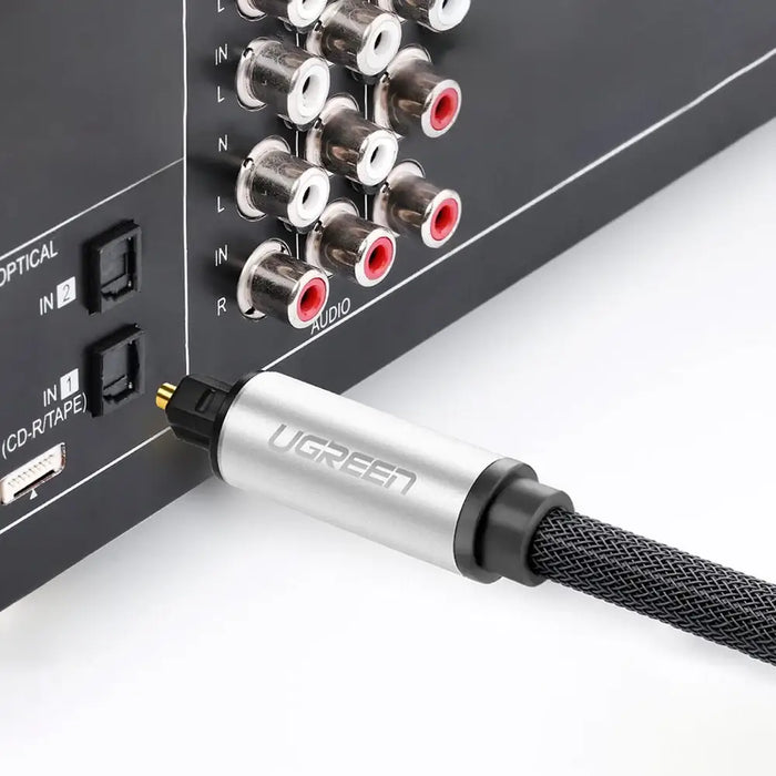 Ugreen AV108 10541 Optical Toslink/SPDIF Cable 3m - Gray - Audio cables<<<HurtelXML