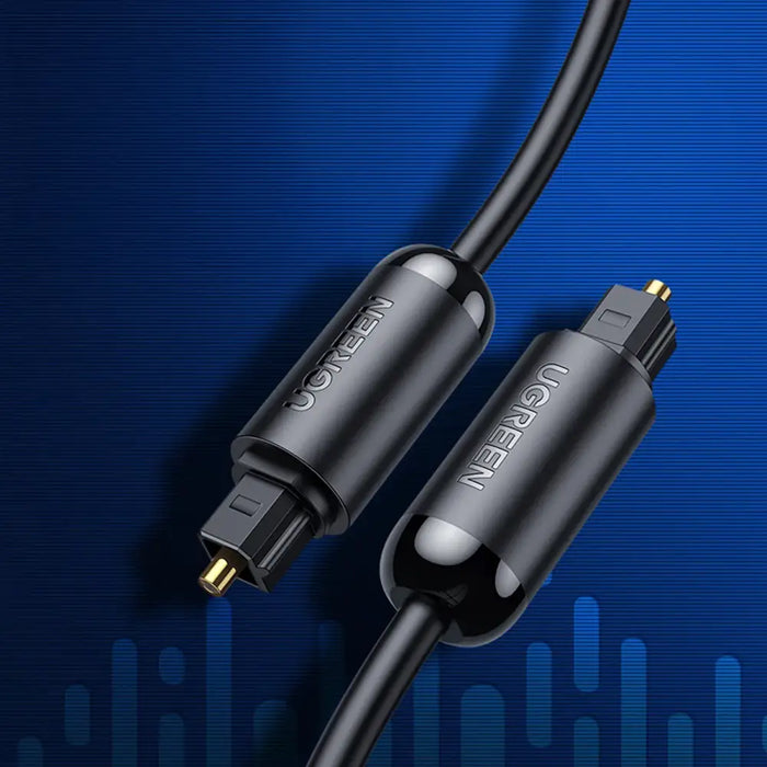 Ugreen AV122 70892 Optical Audio Toslink/SPDIF Cable 2m - Black - Audio cables<<<HurtelXML