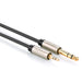 Ugreen AV127 10625 audio TRS cable mini jack 3.5mm / jack 6.35mm 1m - gray - Audio cables<<<HurtelXML