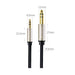 Ugreen AV127 10625 audio TRS cable mini jack 3.5mm / jack 6.35mm 1m - gray - Audio cables<<<HurtelXML