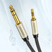 Ugreen AV127 10629 audio TRS cable mini jack 3.5mm / jack 6.35mm 3m - gray - Audio cables<<<HurtelXML