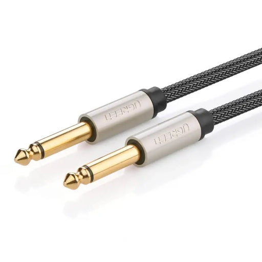 Ugreen AV128 10640 mono TS cable 6.35mm jack / 6.35mm jack 5m - gray - Audio cables<<<HurtelXML