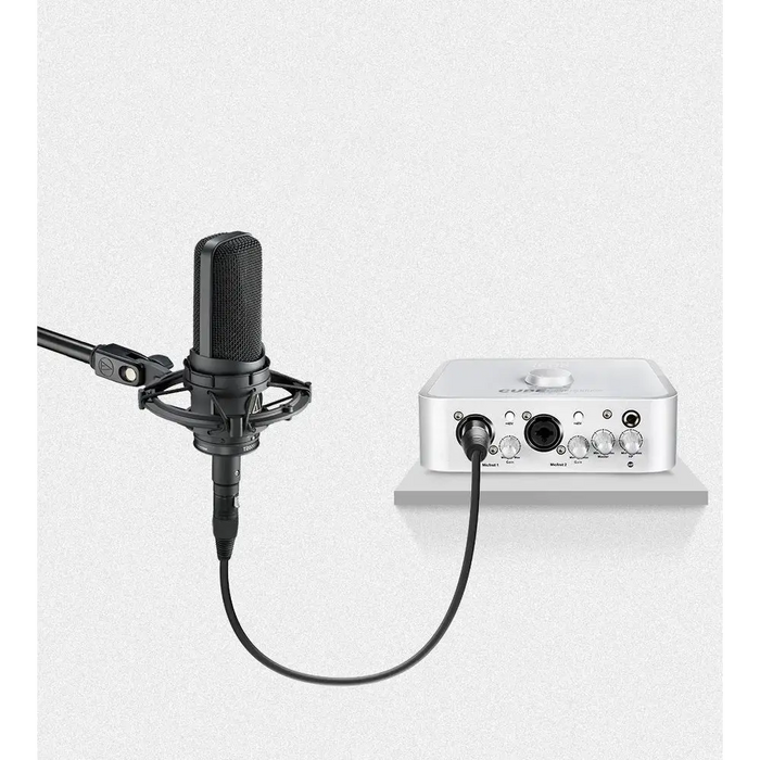 Ugreen AV130 66716 audio XLR (female) - XLR (male) cable for microphone / amplifier 1m - black - Audio