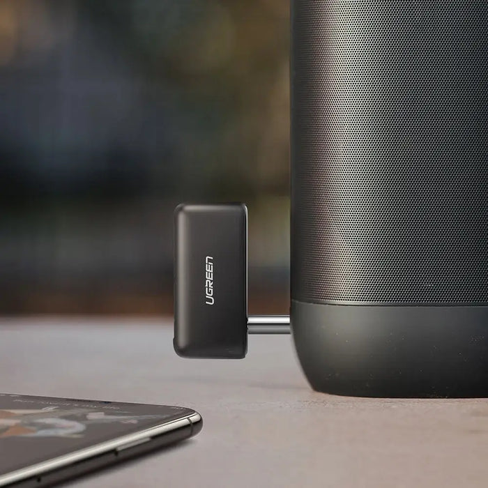 Ugreen Bluetooth 5.0 audio receiver AUX mini jack for car black (70303) - Audio