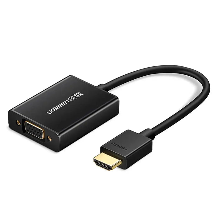 Ugreen cable adapter cable HDMI (male) - VGA (female) black (MM102) - Video adapters<<<HurtelXML