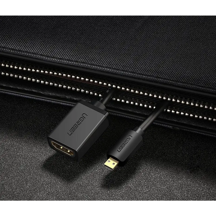 Ugreen cable adapter cable HDMI adapter - micro HDMI 19 pin 20cm black (20134) - Video cables<<<HurtelXML