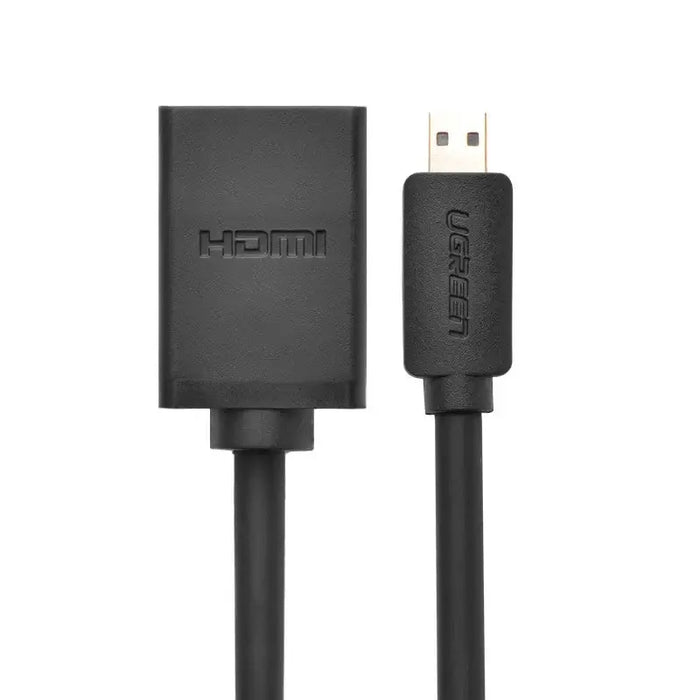 Ugreen cable adapter cable HDMI adapter - micro HDMI 19 pin 20cm black (20134) - Video cables<<<HurtelXML