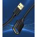 Ugreen cable cord extension adapter USB 3.0 (female) - USB 3.0 (male) 1.5 m black (US129 30126) - Cell phone