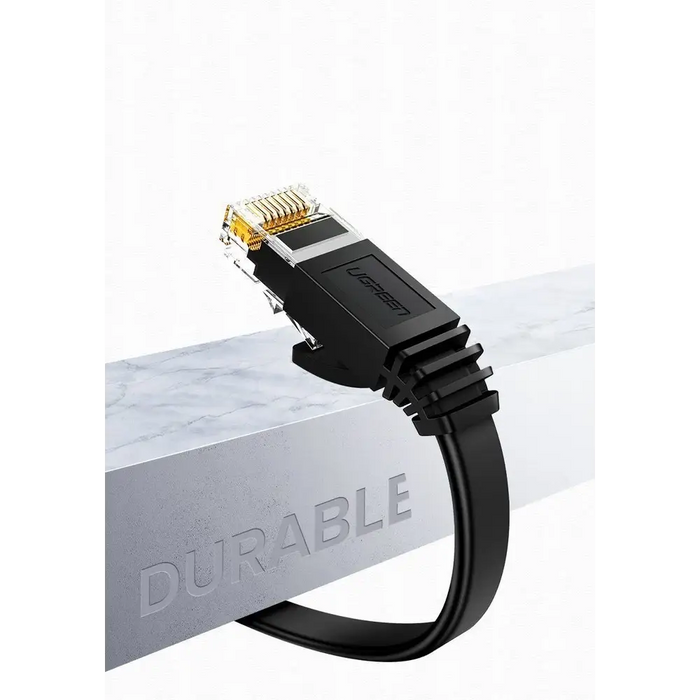 Ugreen Cable Ethernet patch cord RJ45 Cat 6 UTP 1000Mbps 1m black (20159) - Network cables<<<HurtelXML