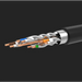 Ugreen Cable Ethernet patch cord RJ45 Cat 7 STP LAN 10Gbps 2m black (11269) - Network cables<<<HurtelXML