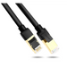Ugreen Cable Ethernet patch cord RJ45 Cat 7 STP LAN 10Gbps 2m black (11269) - Network cables<<<HurtelXML