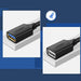 Ugreen cable extension cable USB 3.0 (female) - USB 3.0 (male) adapter 1m black (10368) - Cell phone cables<<<HurtelXML