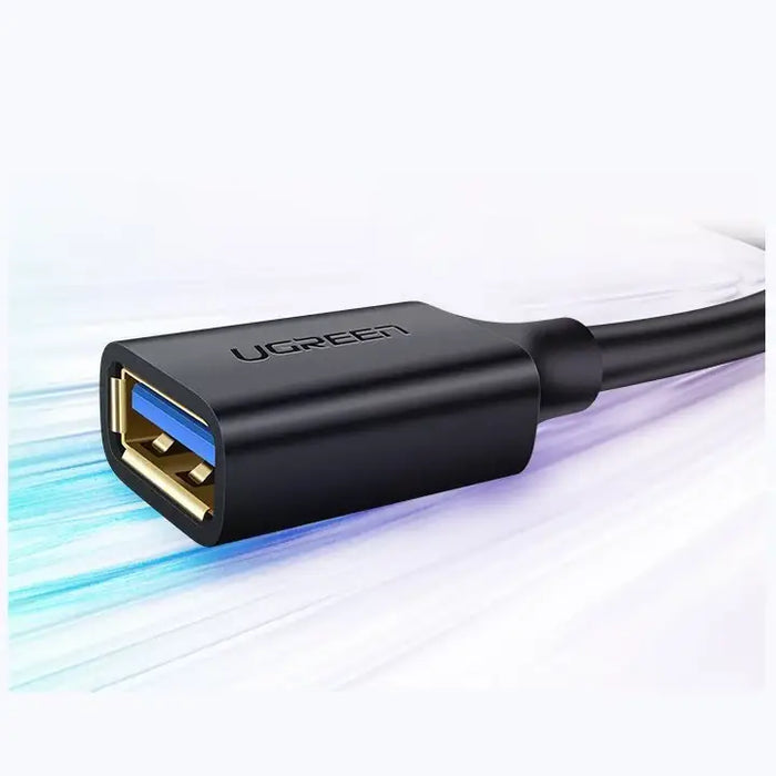 Ugreen cable extension cable USB 3.0 (female) - USB 3.0 (male) adapter 1m black (10368) - Cell phone cables<<<HurtelXML