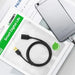 Ugreen cable extension cable USB 3.0 (female) - USB 3.0 (male) adapter 1m black (10368) - Cell phone cables<<<HurtelXML