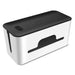 Ugreen cable organizer box rail holder S 27.8x13x12.8cm black and white (LP110) - Other office accessories<<<HurtelXML