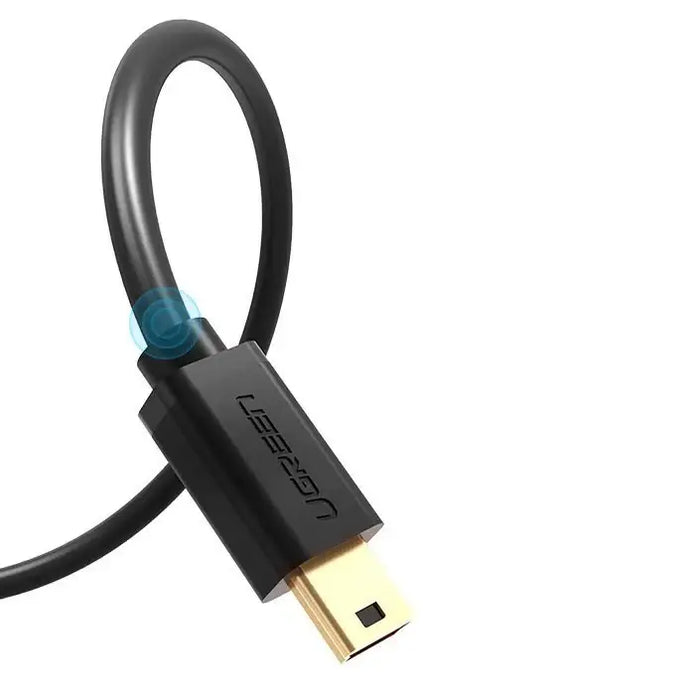 Ugreen cable USB - mini USB 480 Mbps 1 m black (US132 10355) - Cell phone cables<<<HurtelXML&&&USB