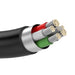Ugreen cable USB - mini USB cable 480 Mbps 2 m black (US132 30472) - Cell phone cables<<<HurtelXML&&&USB