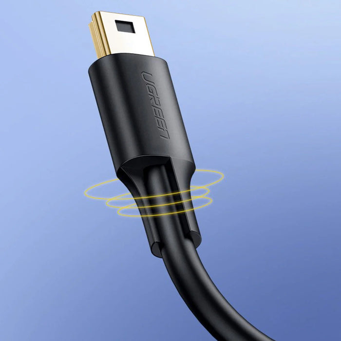 Ugreen cable USB - mini USB cable 480 Mbps 2 m black (US132 30472) - Cell phone cables<<<HurtelXML&&&USB