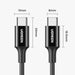 Ugreen cable USB Type C (male) to Type C (male) cable 1m white (US300) - Cell phone cables<<<HurtelXML