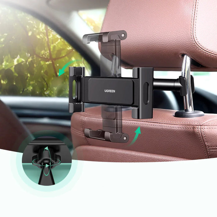 Ugreen car holder for smartphones / tablets on the headrest black (LP160) - Cell phone holders<<<HurtelXML&&&Exhibition