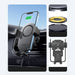 Ugreen Car Qi Wireless Charger 15W Car Phone Holder on Ventilation Grille Black (40118 CD256) - Cell phone USB