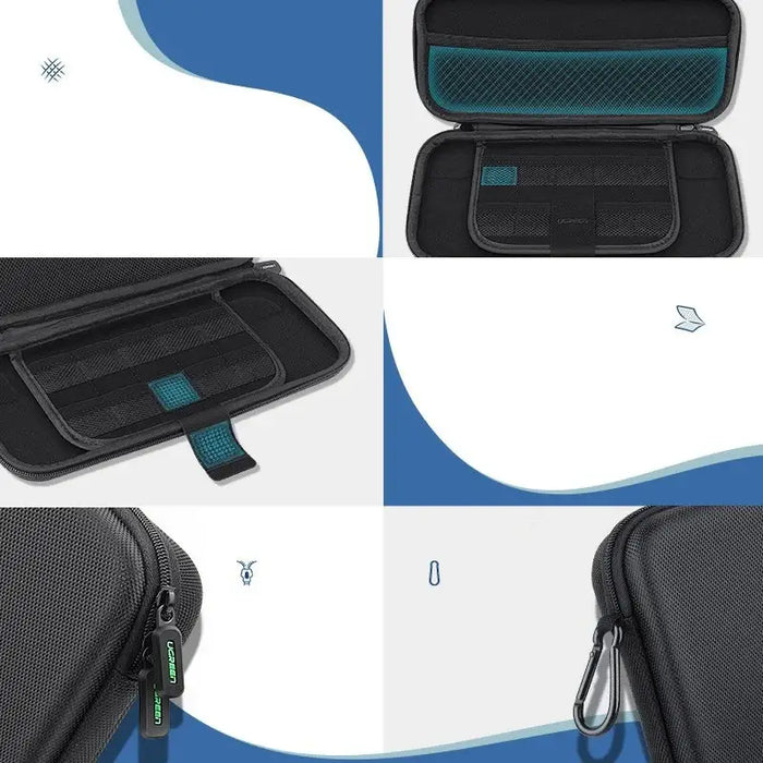Ugreen Case Box for Nintendo Switch and Accessories 26 cm x 12 cm x 4 cm black (LP174 50974) - Gaming