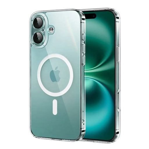 Ugreen Classy Clear Magnetic Case for iPhone 16 Plus - Transparent - Cell phone cases and covers<<<HurtelXML