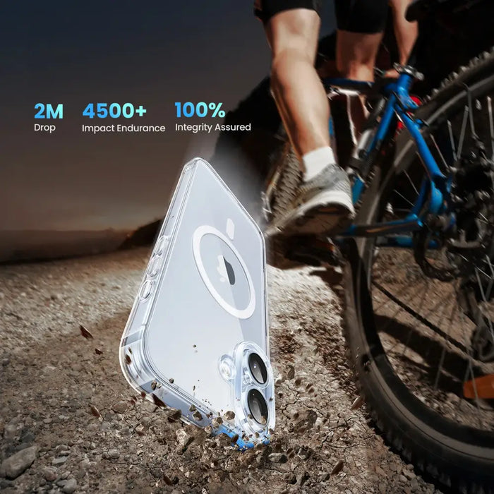 Ugreen Classy Clear Magnetic Case for iPhone 16 Plus - Transparent - Cell phone cases and covers<<<HurtelXML