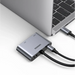 Ugreen CM162 50505 USB-C - HDMI / VGA / USB-A 3.0 / USB-C PD Adapter - Gray - USB adapters<<<HurtelXML
