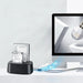 Ugreen CM198 50857 docking station with USB 3.0 for SATA 2.5’’ 3.5’’ SSD HHD drives EU power supply - black - Disk