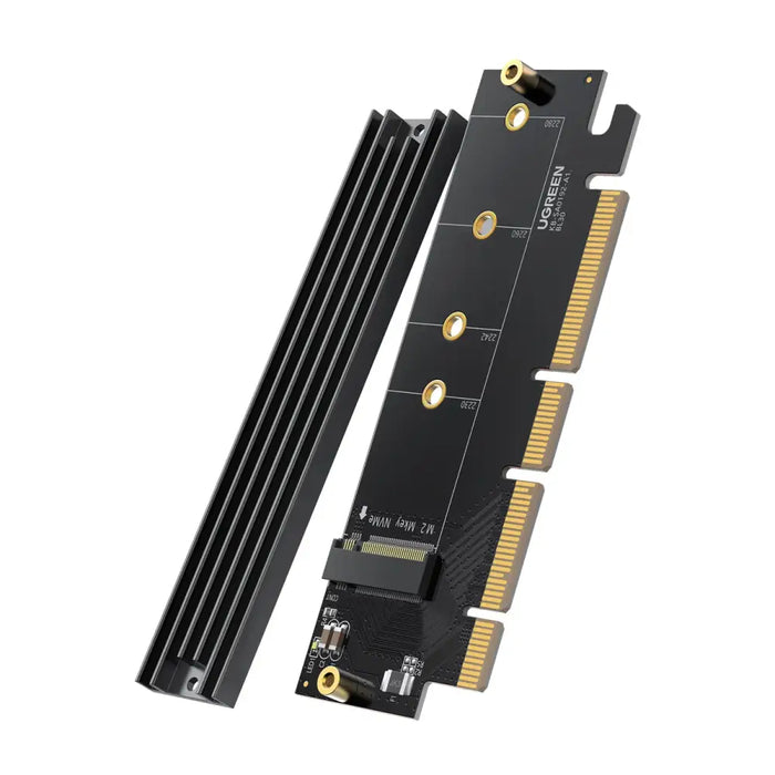Ugreen CM465 PCIe 4.0 x4 to M.2 NVMe M-Key Expansion Card - Black - Disk adapters<<<HurtelXML