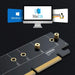 Ugreen CM465 PCIe 4.0 x4 to M.2 NVMe M-Key Expansion Card - Black - Disk adapters<<<HurtelXML