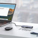 Ugreen CM512 90568 USB-C Adapter - 2x USB-A 3.0 / HDMI / RJ45 / SD and TF Card Reader / USB-C PD 100W - Gray - USB