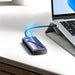 Ugreen CM578 15512 enclosure for M.2 NVMe 10Gbps drive - black + USB-C / USB-A cable + USB-C / USB-C cable - Disk