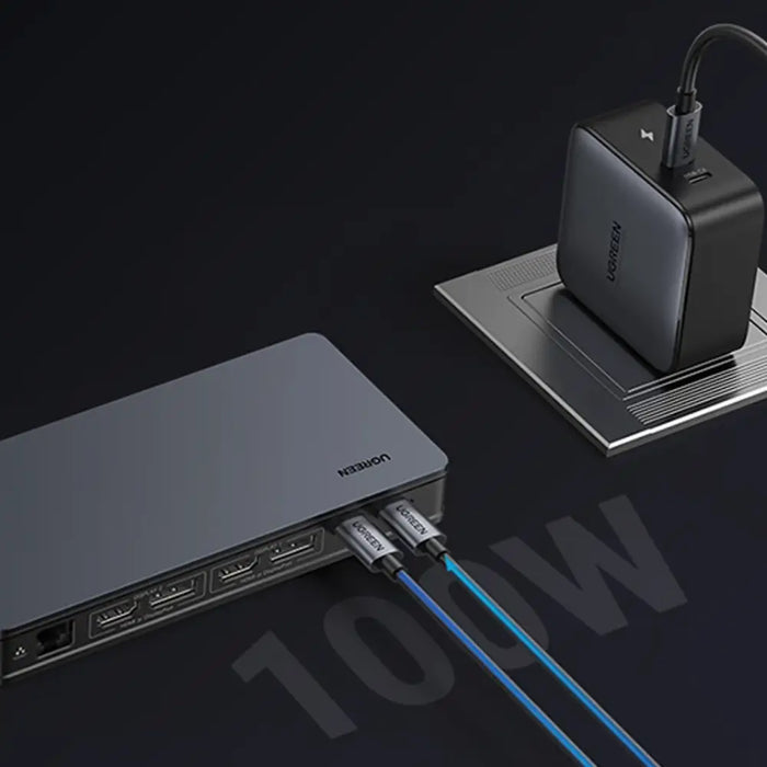 Ugreen CM615 USB-C Multifunctional Adapter - Gray - KVM switches<<<HurtelXML
