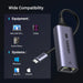 Ugreen CM648 USB-C to RJ45 Ethernet 2.5G adapter - gray - USB adapters<<<HurtelXML&&&Exhibition product<<<HurtelXML