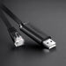 Ugreen console cable USB - Ethernet RJ45 1.5m black (CM204) - Network cables<<<HurtelXML