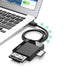 Ugreen CR125 30231 SD / micro SD / CF / MS memory card reader with 1m USB 3.0 cable - black - Flash card