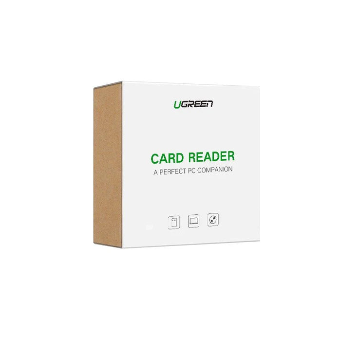 Ugreen CR125 30231 SD / micro SD / CF / MS memory card reader with 1m USB 3.0 cable - black - Flash card