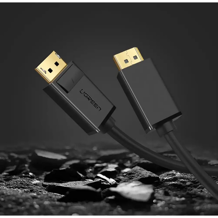 Ugreen DP102 10211 DisplayPort 1.2 4K / DisplayPort 1.2 4K Cable 2 m - Black - Video cables<<<HurtelXML&&&Кабели