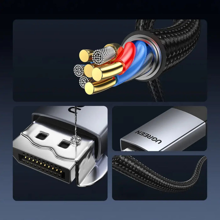 Ugreen DP119 15774 DisplayPort / HDMI 4K 60Hz cable 2m - gray - Video cables<<<HurtelXML&&&Kable wideo<<<HurtelXML